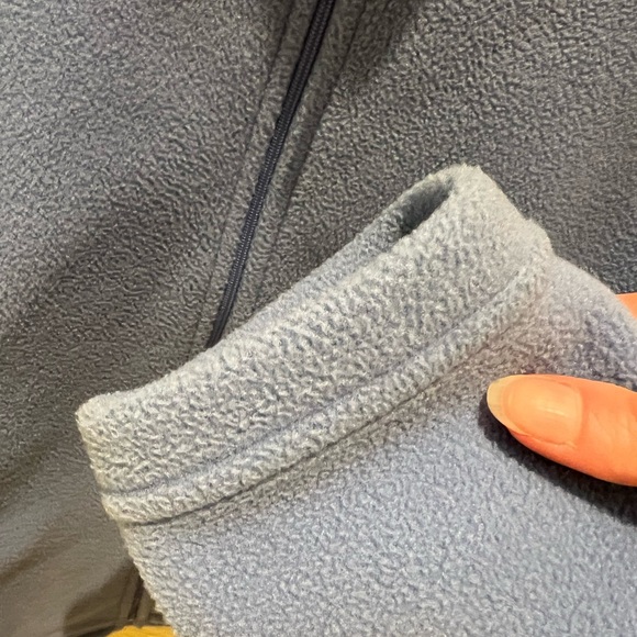 NWOT LL Bean Women’s Small Light Blue Fleece Zip Jacket! - Picture 7 of 9